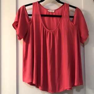 Lush Cold Shoulder Top